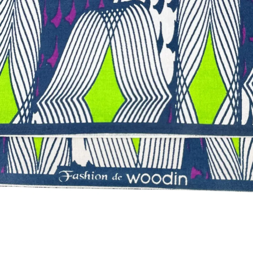 Fashion de Woodin Ghana 86129 African Print Waxed Fabric Geometric 48